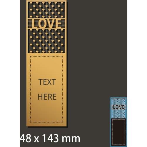 Metal Cutting Dies LOVE YOU FOREVER new for decoration card DIY Scrapbooking stencil Paper Craft Album template Dies