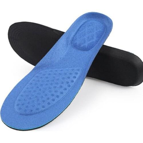 Non-slip Breathable Absorb Sweat Arch Slow Pressure Pad Running Insoles Men Women In Spring Leisure Shock Absorption Insoles