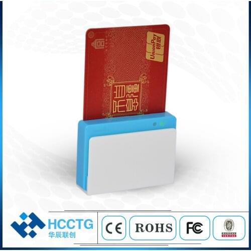 Portable EMV Bluetooth MSR IC Chip Mobile Magnetic Card Reader For IOS Android System MPR100