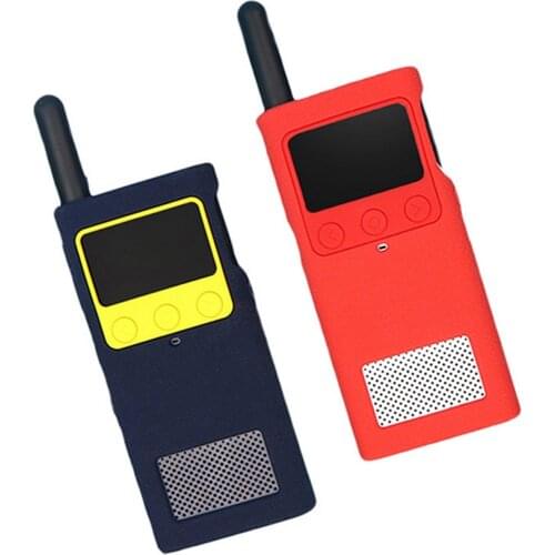 Silicone Protective Case Shockproof Sleeve Cover for Mijia 1S Walkie Talkie Accessories