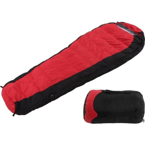 Ultra-Light Sleeping Bag Adult Outdoor Camping Down Sleep Bag 1000g Duck Down Sleeping Bag for Outdoor Traveling Hiking
