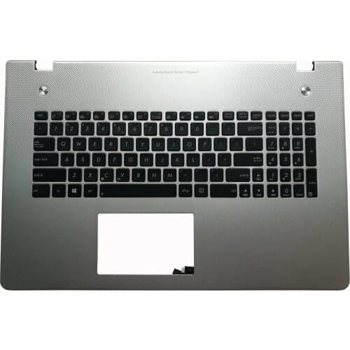 Laptop upper case cover For ASUS N76 N76VM N76VZ N76VJ UI Without Backlit Keyboard Palmrest
