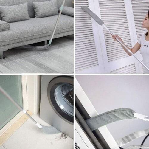 Retractable Gap Dust Cleaning Artifact Gap Dust Brush Good Grips Microfiber Telescopic Hand Duster Removable and Wash