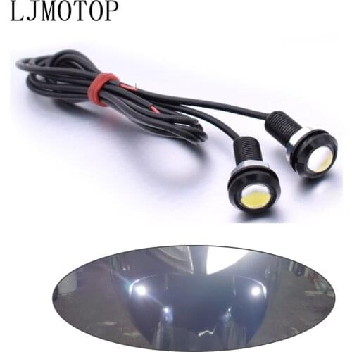 10pcs Motorcycle Eagle Eye Strobe Light Reversing Parking Signal Lamp For Benelli BN300 BN302 BN600 TNT 300 600 MSX 125 PCX 150