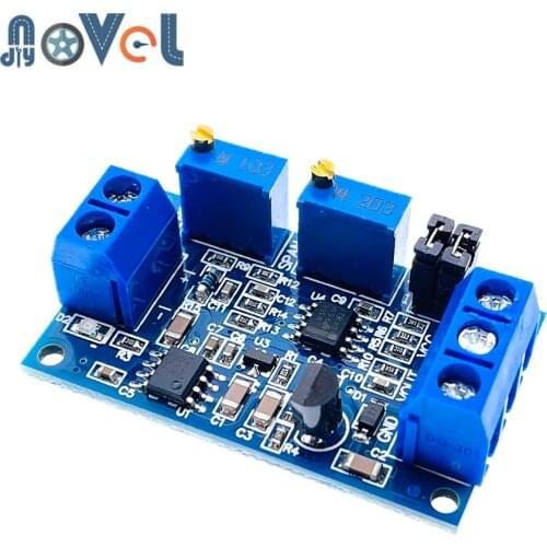 5Pcs/lot Current To Voltage Module 0 -20mA/4 -20mA to 0- 3.3V/0 -5V/0 -10V Voltage Transmitter Signal Converter Module