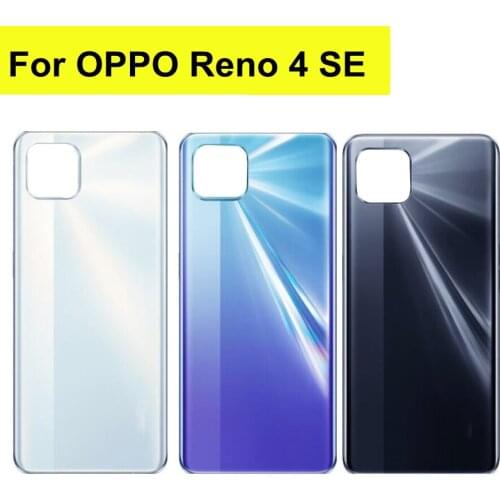 6.43" New For Oppo Reno 4 SE 5G Battery Cover Housing Door Case Repair for OPPO Reno4 se Reno 4 SE Back Battery Cover