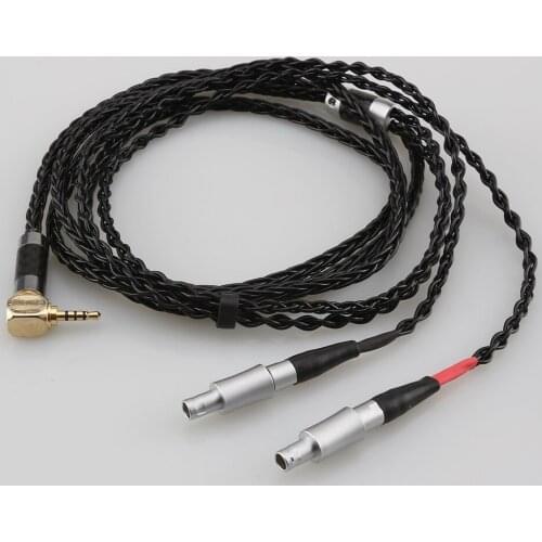 8 Core Headphone Earphone Cable For Sennheiser HD800 HD800s HD820s HD820 Enigma Acoustics Dharma D1000