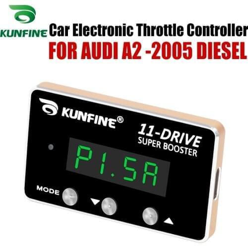 KUNFINE Car Electronic Throttle Controller Racing Accelerator Potent Booster For AUDI A2 -2005 Tuning Parts 11 Drive