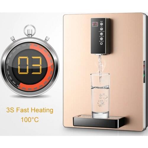 Electric Hot/Warm/Icy Water Dispenser 220V 2000W Drinking Fountain Household Office Automatic Water Cooler Heater 3s Fast heat