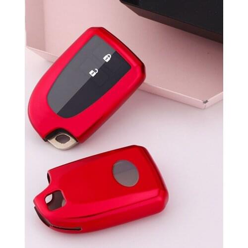 Soft TPU Car Key Cover Key Case For Toyota yaris vios 2/3/4 button key holder full protect Auto Accessories Case