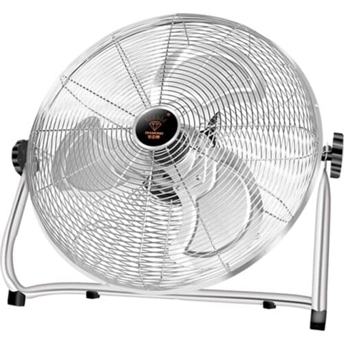 220V Floor Powerful Industrial Fan Pedestal Stand Home Floor Fan Home Desktop Floor Fan Black ac unit portable Copper motor