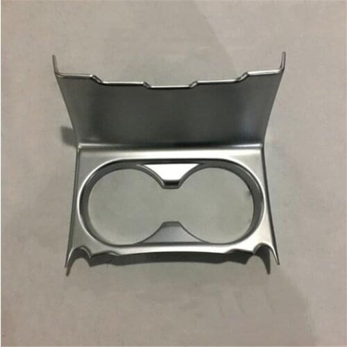FIT For 2017 Mazda cx5 cx-5 abs electroplating carbon fiber cup decoration box internal and external modifications
