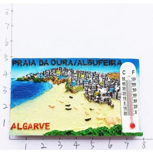 Portugal Tourist Destination Algarve Travel Souvenirs Whiteboard Decorative Refrigerator Home Decor Fridge Magnets New Arrivals