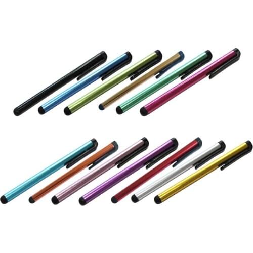 Clip Design Universal Soft Head For Phone Tablet Durable Stylus Pen Capacitive Pencil Touch Screen Pen