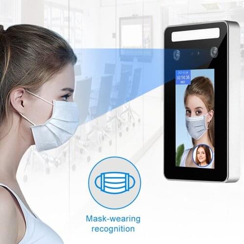 Waterproof TCP/IP USB Face And RFID Card Access Control System Facial Door Access Control And Time Attendance With Software SDK