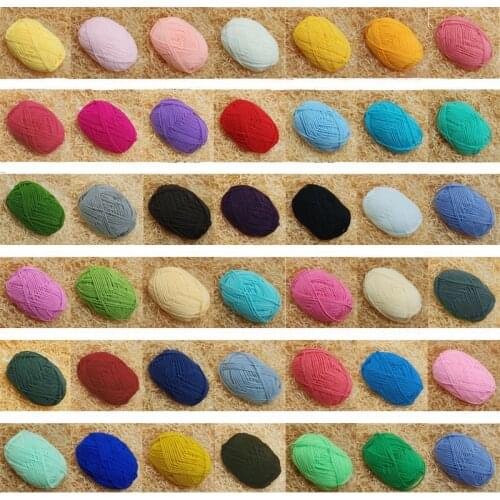 Artracyse 1 PC 4 Strands of Medium and Thick Milk Cotton Yarn Ball Handmade Diy Knitted Sweater Scarf Hook Crochet Slippers