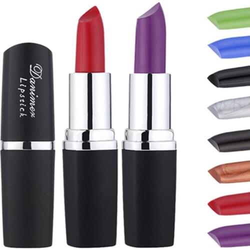1pc Waterproof Lipstick Sexy Vampire Lip Stick Matte Lipsticks Lips Makeup Cosmetics