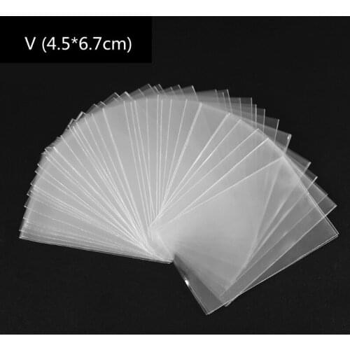 100pcs Card Sleeves Magic Board Game Tarots Three Kingdoms Poker Cards Protector M68D