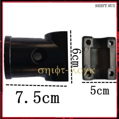 Aluminum Press Block Handle Fixing Bracket Aluminum Cover Closed Support Cover Press Block For Citycoco Modified Accessories