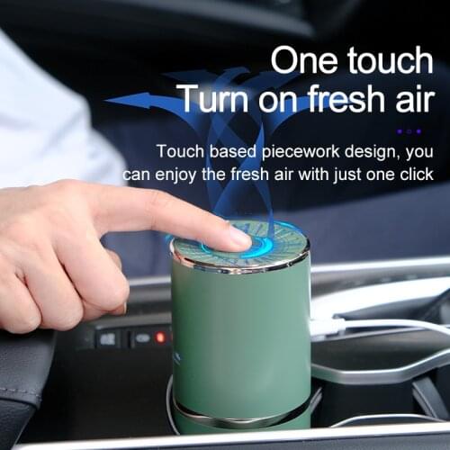 Car Air Purifier Car Air Freshener Negative Ion USB Home Vehicle Air Cleaner Remove Formaldehyde Air Purifier Car Accessories