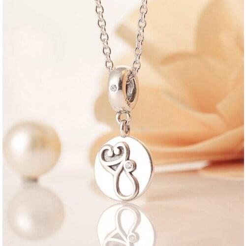 Free Shipping Authentic 925 Sterling Silver Dazzling Stethoscope Hanging Charms Fit Original Bracelet For Women DIY Jewelry Bead