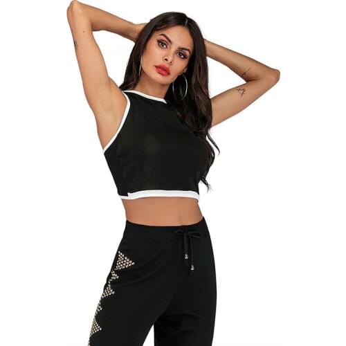 ChuSweetlove Women's Cropped Tank Tops
