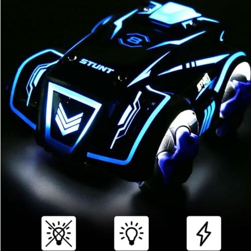 Drift Cars Radiocommande Rc Stunt Car Rc Drift Car Uzaktan Kumandali Araba Light Music Dance Automatically Rotate