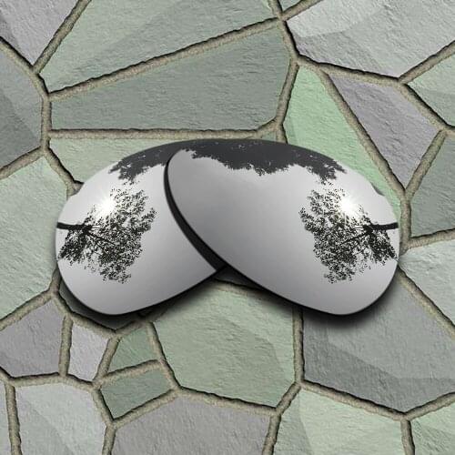 Chrome Sunglasses Polarized Replacement Lenses for Oakley Crosshair S