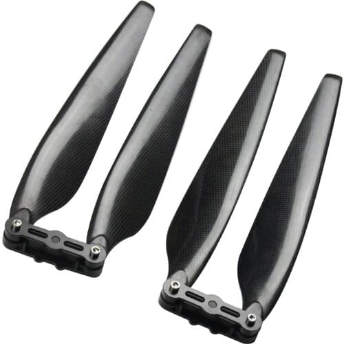 JMT 1 Pair Carbon Fiber Folding Propeller CW CCW 3090 Props with Clip for Hobbywing X8 8120 Power System for Agricultural Drone