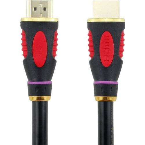 Full HD HDMI cable computer set-top box version 2.0 cold-resistant two-color mode HDMI HD cable 1080P