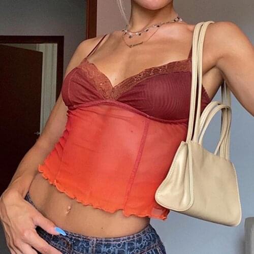 Fashion Women Autumn Summer Sexy Cute Lace Casual Sleeveless Backless Body Club Cropped Fashion Cami Top Crop Tops For Women