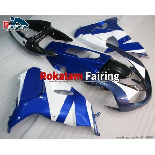 Fairings For Suzuki TL1000R 1998 1999 2000 2003 TL 1000R 98 02 01 03 Blue White Black Motorcycle Body Kit (Injection Molding)