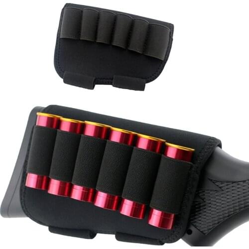 Hunting Ammo Bag accessories molle Cartridge Belt Airsoft Tactical pouch 6 Shots 12 20 Gauge Shot gun Shell Gauge Holder