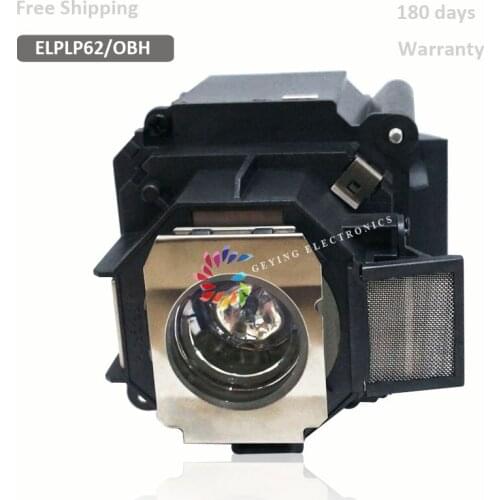 Original Epson Projector Lamp Bulb V13H010L62/ELPLP62 for Epson EB G5450WU / EB G5600 / PowerLite 4100 / PowerLite Pro G5550NL