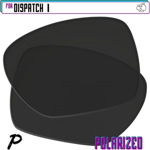 EZReplace Polarized Replacement Lenses for - Oakley Dispatch 1 Sunglasses - Black P