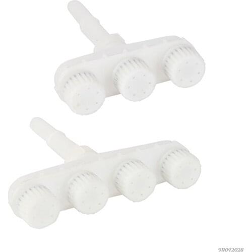 3/4 Heads Agriculture Atomizer Nozzles Garden Lawn Watering Sprinklers Irrigation Shower Atomization Adjustable Sprayer Dropship