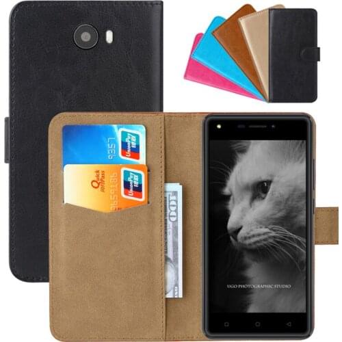 Luxury Wallet Case For DEXP BL250 PU Leather Retro Flip Cover Magnetic Fashion Cases Strap