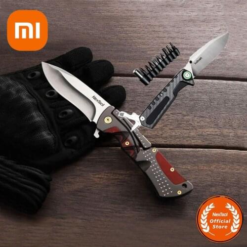 XIAOMI Folding Knife Tactical Pocket Knives Hunting Camping EdC Multi High Hardness 3Cr13 Military Survival Outdoor Knife navaja