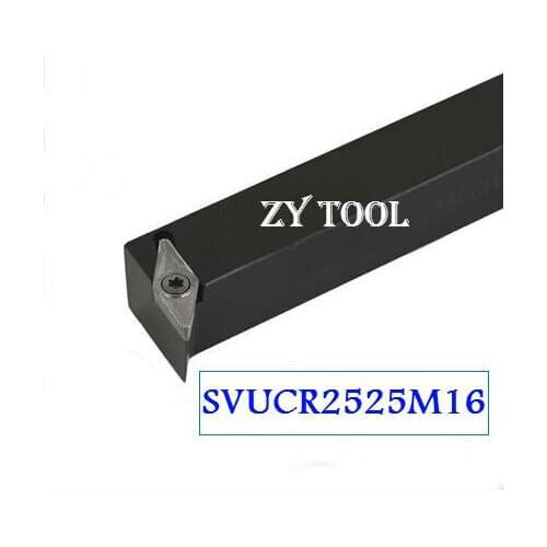 SVUCR2525M16 25*25*150MM Metal Lathe Cutting Tools Lathe Machine CNC Turning Tools External Turning Tool Holder S-Type SVUCR/L