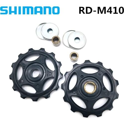 SHIMANO RD-M410 Iamok Tension & Guide Pulley Set 13T for Mountain Bike RD-M310/M360 Rear Derailleur Guide-wheel Bicycle Parts