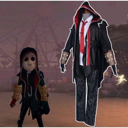 Game Identity V Cosplay Costumes Mercenary Nab Subedar Cosplay Costume Hoodie Cloak Halloween Party For Women Men Customized