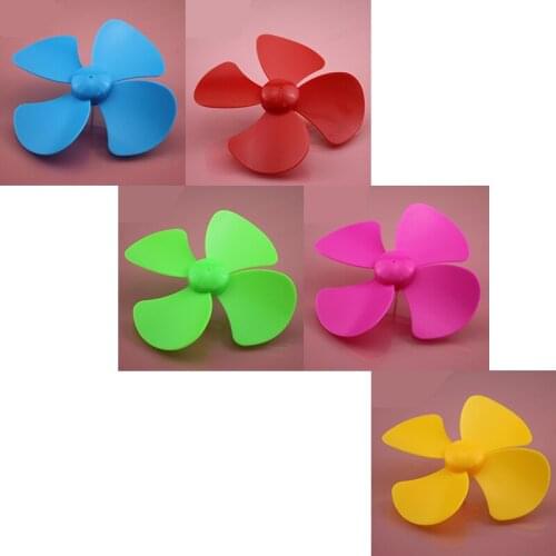 10/100pcs 120mm plastic propeller leaf for 2mm axle/DIY sand table building model material diy toy parts baby toys for children