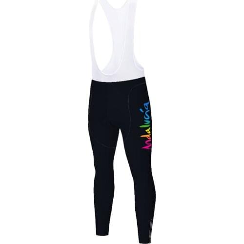 Andalucia Summer Spirng 자전거 Pantalón Ciclismo Hombre Cycling Pants Men Fahrradhose Herren Fietsbroek Lang Pantalon Homme