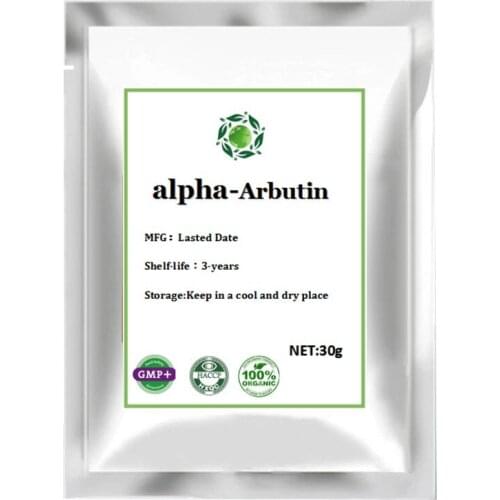 99% Alpha α-Arbutin Powder for Skin Whitening Supplement Anti-Wrinkle Spot Removing Cosmetics Antioxidant