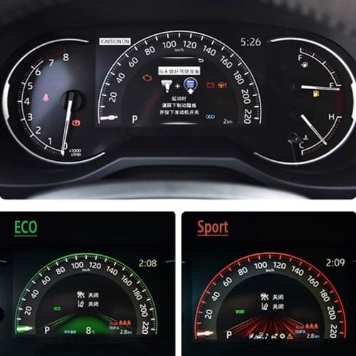 Car Lcd Meter Instrument Dashboard Screen Smart Speedometer Lcd Instrument Panel High Quality For Toyota Rav4 2020
