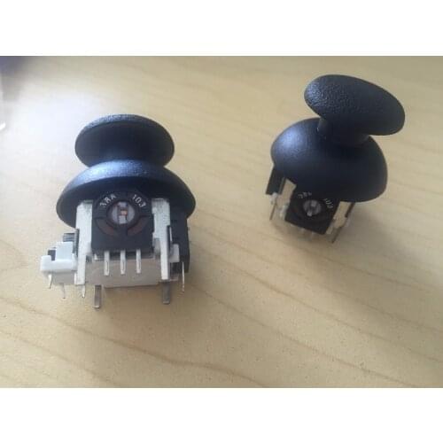 Free Ship 2pcs Potentiometer B10K With Confirm Button Joystick Rocker/3D RC Helicopter Remote Control Potentiometer Joystick