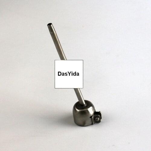 Free shipping 5 * 150mm extension round turbular welding nozzle S.S316 elongated welder tips for leister plastic welder gun