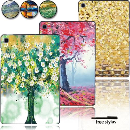 Tablet Case for Samsung Galaxy Tab A2019 T510 T515 10.1"/Tab S5e T720 T725 10.5" Hard Plastic Back Cover