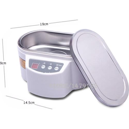 Mini Ultrasonic Cleaner for Jewelry Glasses Circuit Board Dental Bath Electric Makeup Brush Cleaner 30W/50W 110V/220V