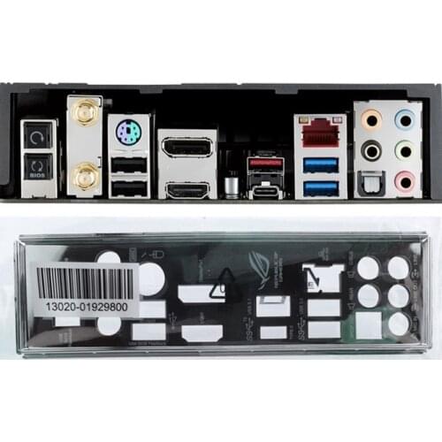 New I/O shield back plate of motherboard for MAXIMUS VIII HERO ALPHA just shield backplate Free shipping